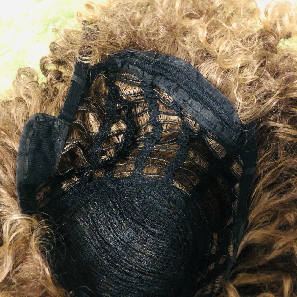 Brown / blonde wig